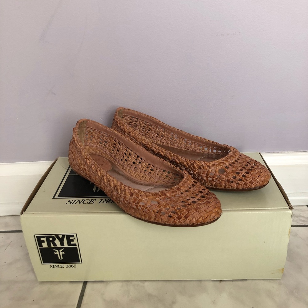 Frye Emma woven ballet flat